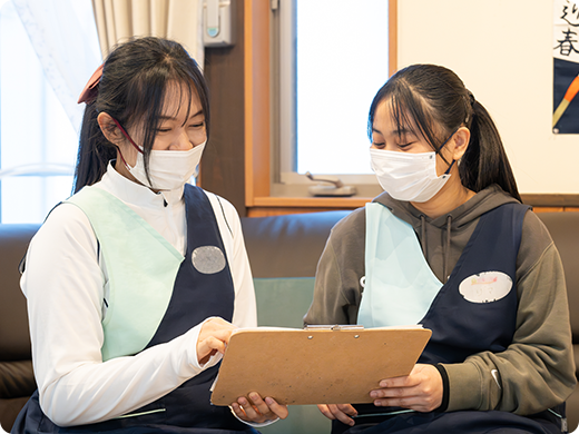 真面目で向上心が高く、期待以上の働き。現場にも良い刺激を与えてくれています
