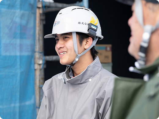 できることが増えていく喜びを感じ、自分の成長を実感しています